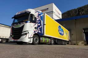 IVECO dodv esk spolenosti Transbozen S-WAY LNG pro udritelnou dopravu