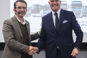 IVECO a Lannutti podepsali jednu z nejvýznamnějších evropských smluv ohledně kamionové dopravy