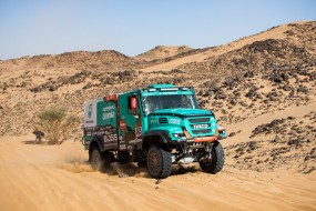 Tm PETRONAS De Rooy IVECO na svm debutu na stednm vchod svj cl splnil