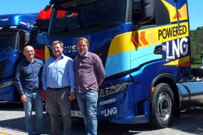 Prvn taha nov generace IVECO S-WAY NP na LNG pevzala spolenost SPOLGAS 